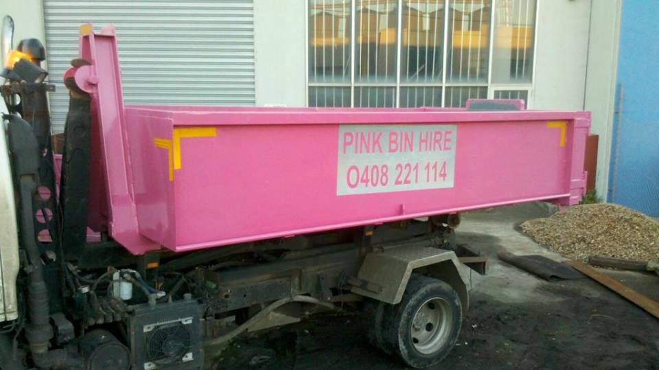 Bin on Truck